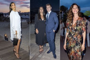 Camélia Jordana, Marie et Louis Ducruet, Doria Tillier au dîner organisé par le magazine «Madame Figaro» lors du 74e Festival de Cannes le 14 juillet 2021