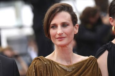Camille Cottin sur le tapis rouge du 74e Festival de Cannes pour la montée des marches du film «France» le 15 juillet 2021