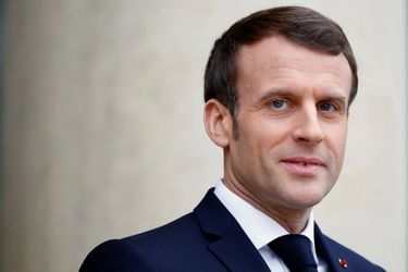 Emmanuel Macron, le 7 janvier 2020.