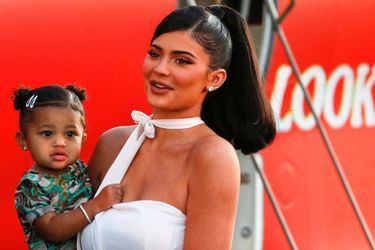 Kylie Jenner et sa fille Stormi en août 2019. 