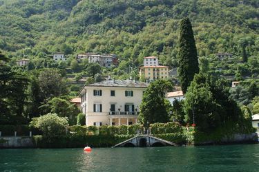 La Villa L&#039;Oleandra, propriété de George Clooney au lac de Côme en Italie
