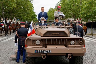 Emmanuel Macron et le général Francois Lecointre.