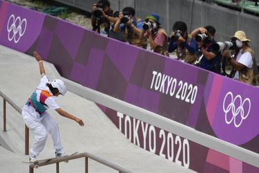 Le sacre de Momiji Nishiya, 13 ans, première championne olympique de skate de l’histoire.