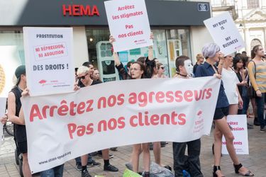 Manifestation à Nantes en juin 2018.
