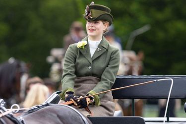 Lady Louise Windsor lors du Royal Windsor Horse Show, le 4 juillet 2021