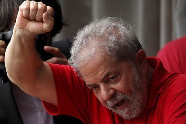 L'ex président brésilien Luiz Inacio Lula da Silva dit Lula.