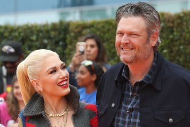 Gwen Stefani et Blake Shelton à la première du film «UglyDolls» à Los Angeles en avril 2019
