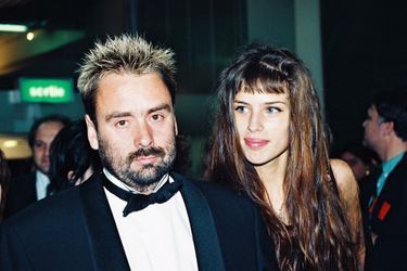 Luc Besson et Maïwenn aux César à Paris en février 1995