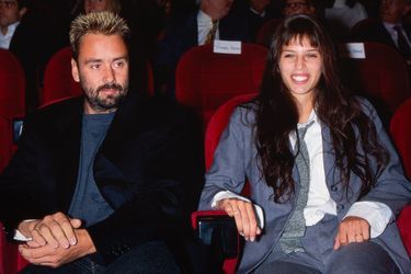 Luc Besson et Maïwenn à la première du film «Léon» à Paris en septembre 1994