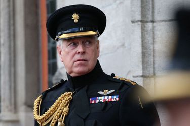 Le prince Andrew le 7 septembre 2019 à Bruges