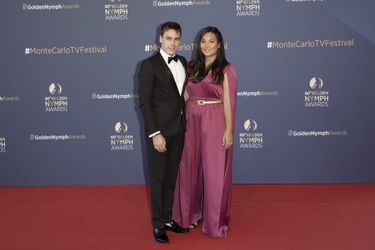 Louis et Marie Ducruet à la cérémonie de clôture du Festival de télévision de Monte-Carlo le 22 juin 2021
