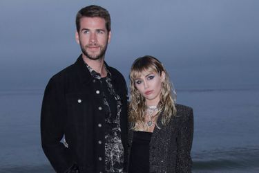 Liam Hemsworth et Miley Cyrus à Los Angeles en juin 2019. 