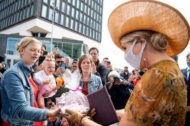 La reine Maxima des Pays-Bas à Amsterdam, le 24 juin 2021