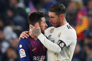 Lionel Messi et Sergio Ramos le 6 février 2019.