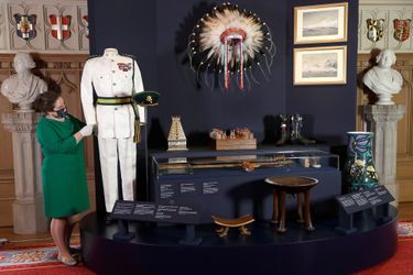 Exposition hommage au prince Philip au château de Windsor, le 24 juin 2021
