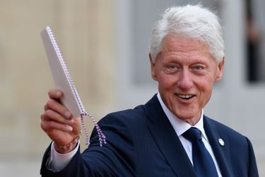 Bill Clinton, à l&#039;Elysée, le 30 septembre 2019.