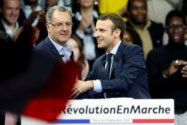 Emmanuel Macron et Richard Ferrand 