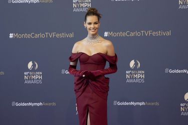 Maëva Coucke à la soirée de clôture du Festival de télévision de Monte-Carlo le 22 juin 2021