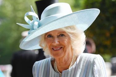 La duchesse de Cornouailles Camilla au Royal Ascot, le 15 juin 2021
