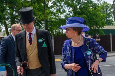 La princesse Anne au Royal Ascot, le 15 juin 2021