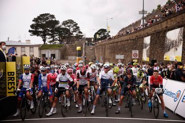 Le Grand départ du Tour a été donné samedi à Brest. 