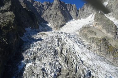 Le glacier Planpincieux, ici photographié le 20 septembre. 