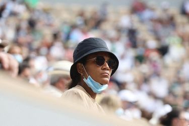 Wendie Renard à Roland-Garros le 12 juin 2021