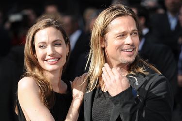 Angelina Jolie et Brad Pitt à la première de «World War Z» à Londres en juin 2013