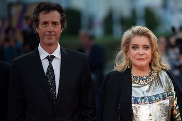 Antonin Baudry et Catherine Deneuve lors du 45e Festival de Deauville 2019.