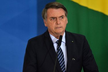 Jair Bolsonaro à Sao Paulo le 29 août 2019.