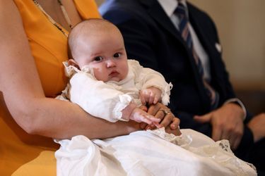 Le prince Charles de Luxembourg, le 19 septembre 2020, jour de son baptême 