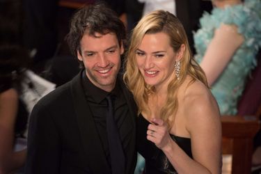 Abel Smith et Kate Winslet aux Oscars à Los Angeles en février 2016