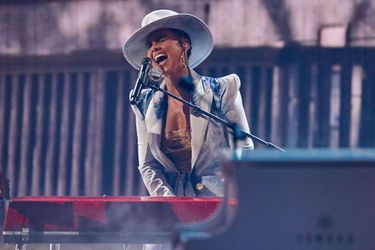 Alicia Keys aux Billboard Music Awards à Los Angeles le 23 mai 2021