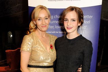 J.K Rowling et Emma Watson en 2013