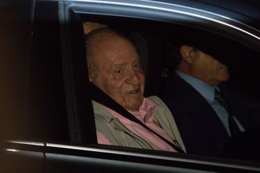 Juan Carlos, vendredi soir, veille de son hospitalisation. 