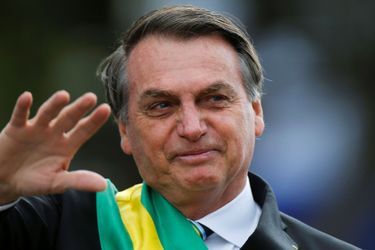 Jair Bolsonaro, le 7 septembre au Brésil. 