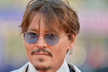 Johnny Depp à Deauville dimanche 8 septembre. 