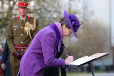 La princesse Anne à Londres, le 25 avril 2021