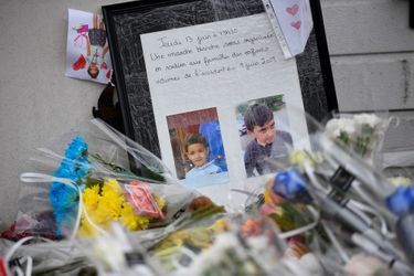 Hommage au petit garçon tué par un chauffard à Lorient.