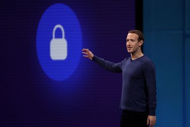 Mark Zuckerberg présente «Libra», le 1er mai 2019.