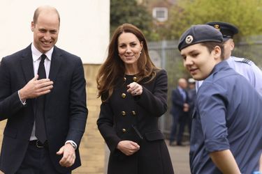 Le prince William et Kate Middleton à Londres le 21 avril 2021