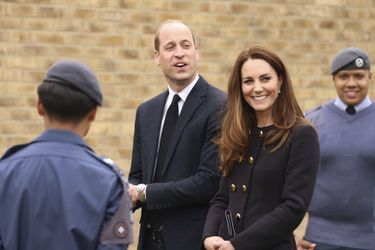 Le prince William et Kate Middleton à Londres le 21 avril 2021