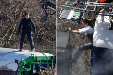 Tom Cruise et Hayley Atwell sur le tournage de «Mission Impossible 7»