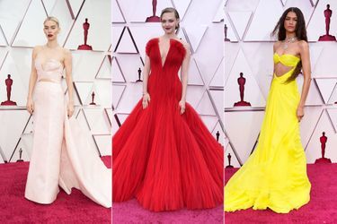 Vanessa Kirby, Amanda Seyfried et Zendaya aux Oscars le 25 avril 2021
