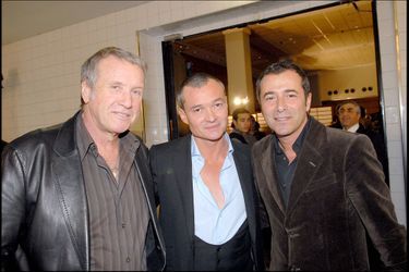 Yves Rénier, Franck Boclet et Bernard Montiel, en 2007.