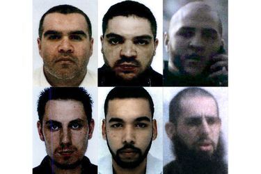 Salim Machou, Mustapha Merzoughi, Brahim Nejara, Kevin Gonot, Yassine Sakkam and Leonard Lopez, condamnés à mort en Irak.