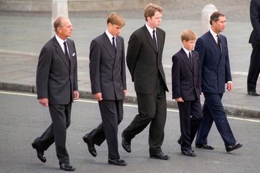 Le prince Philip aux obsèques de Lady Di, le 6 septembre 1997