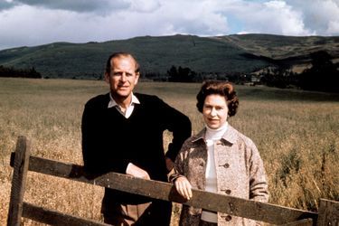 Le prince Philip avec la reine Elizabeth II, le 1er septembre 1972