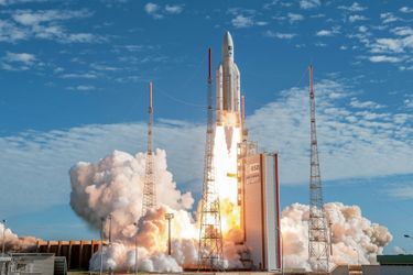 Le 25 juillet 2018 : décollage d’Ariane 5 ES à Kourou. Le 248e tir du lanceur européen aura lieu ce mois-ci.