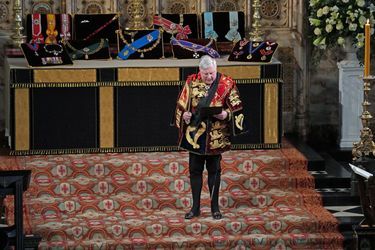 Les funérailles du prince Philip au Château de Windsor, samedi 17 avril 2021.